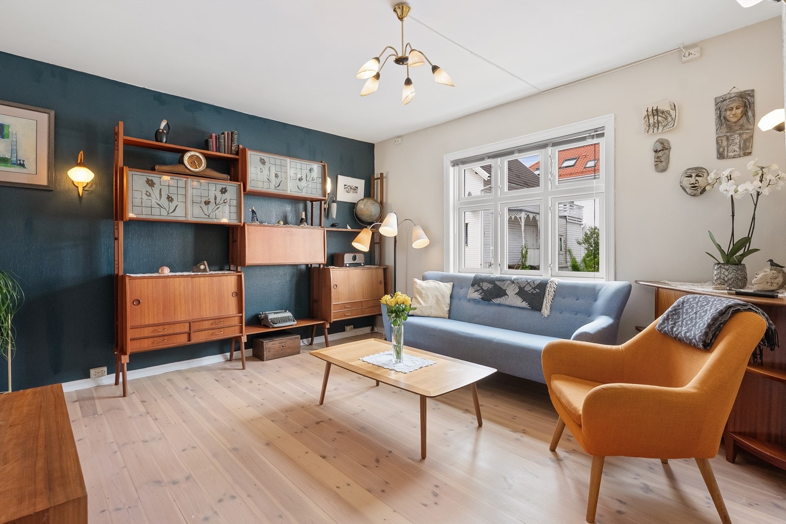 Lys og trivelig stue Galleribilde