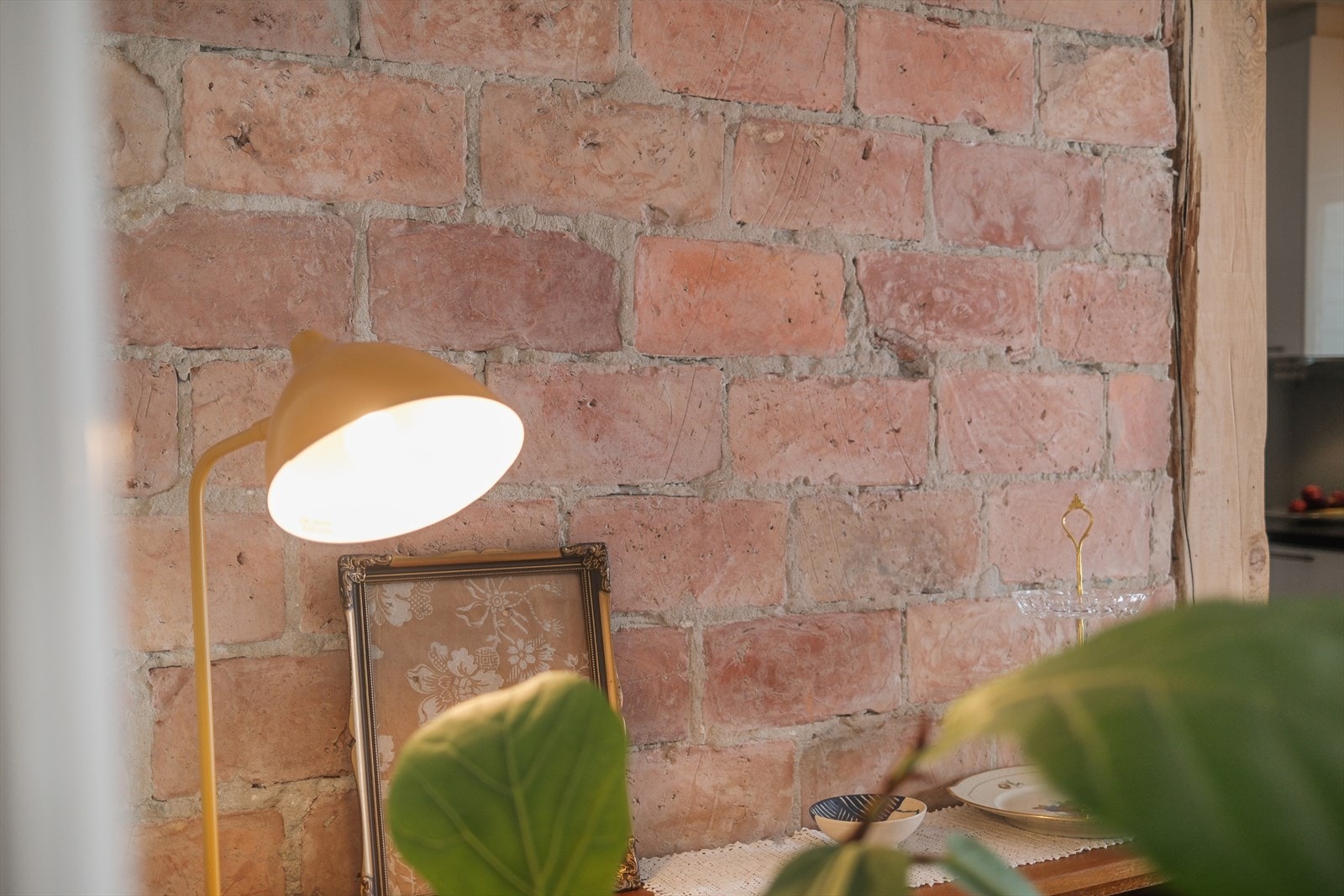 Originale tegldetaljer er bevart Galleribilde