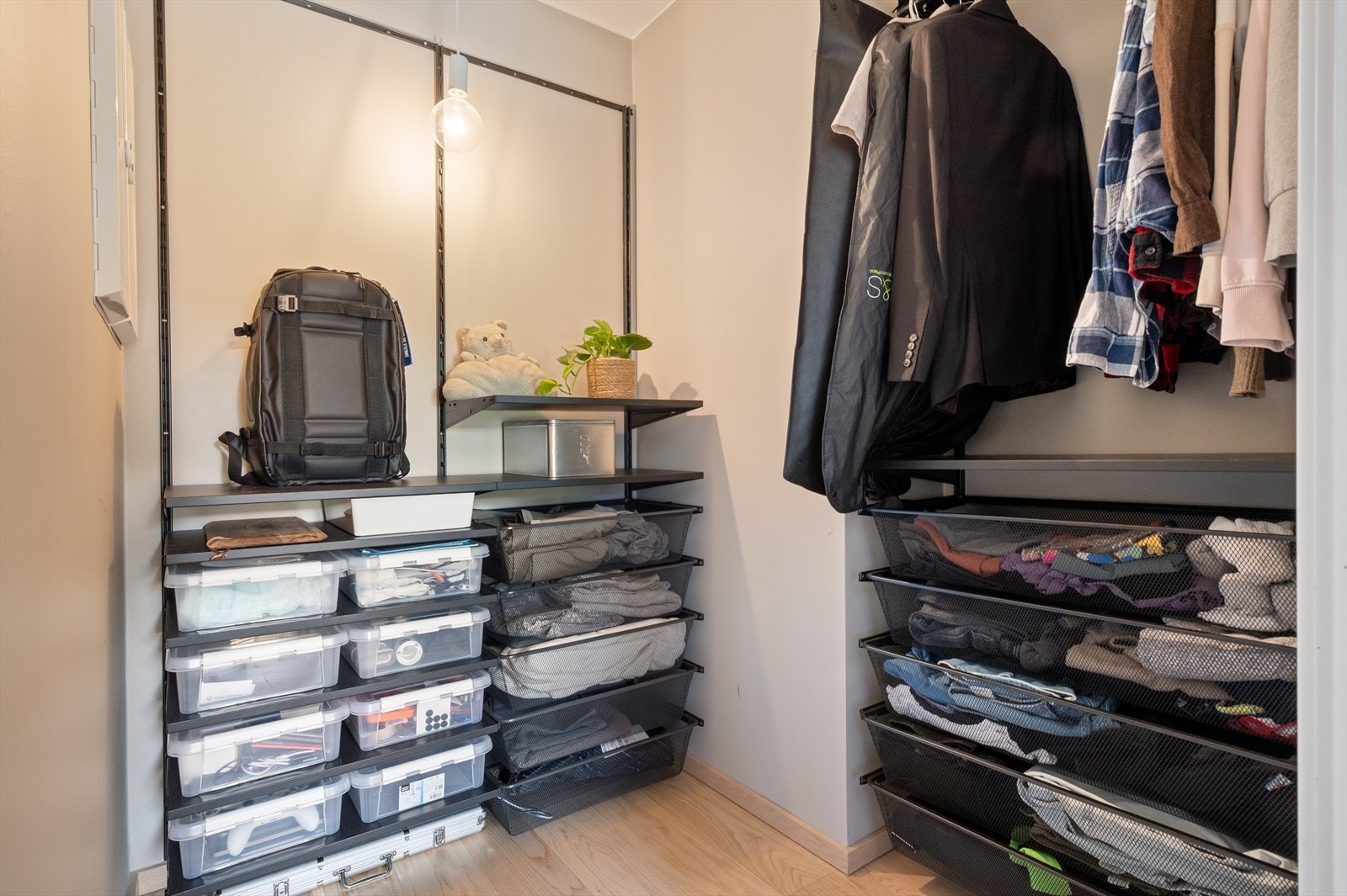 Hvem drømmer vel ikke om egen "walk in" garderobe. Galleribilde