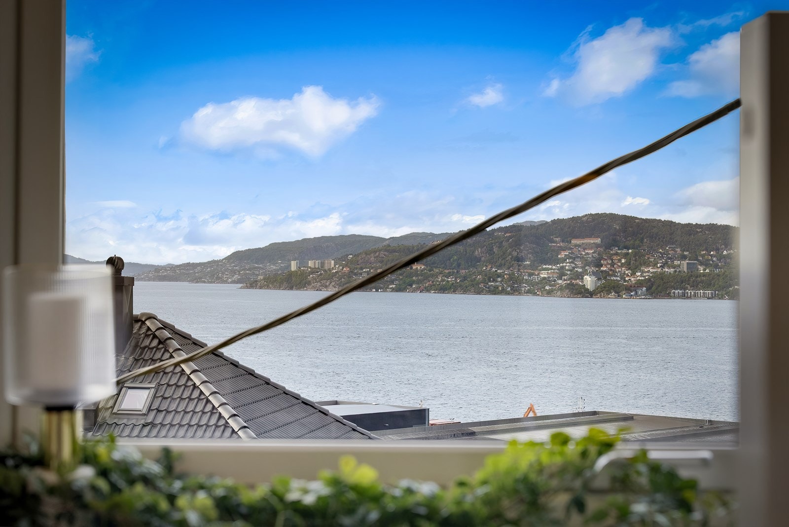 Her kan man kokkelere mens man følger med på innseilingen! Galleribilde