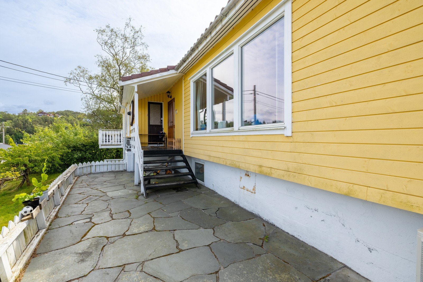 Pent opparbeidede uteområder. Galleribilde