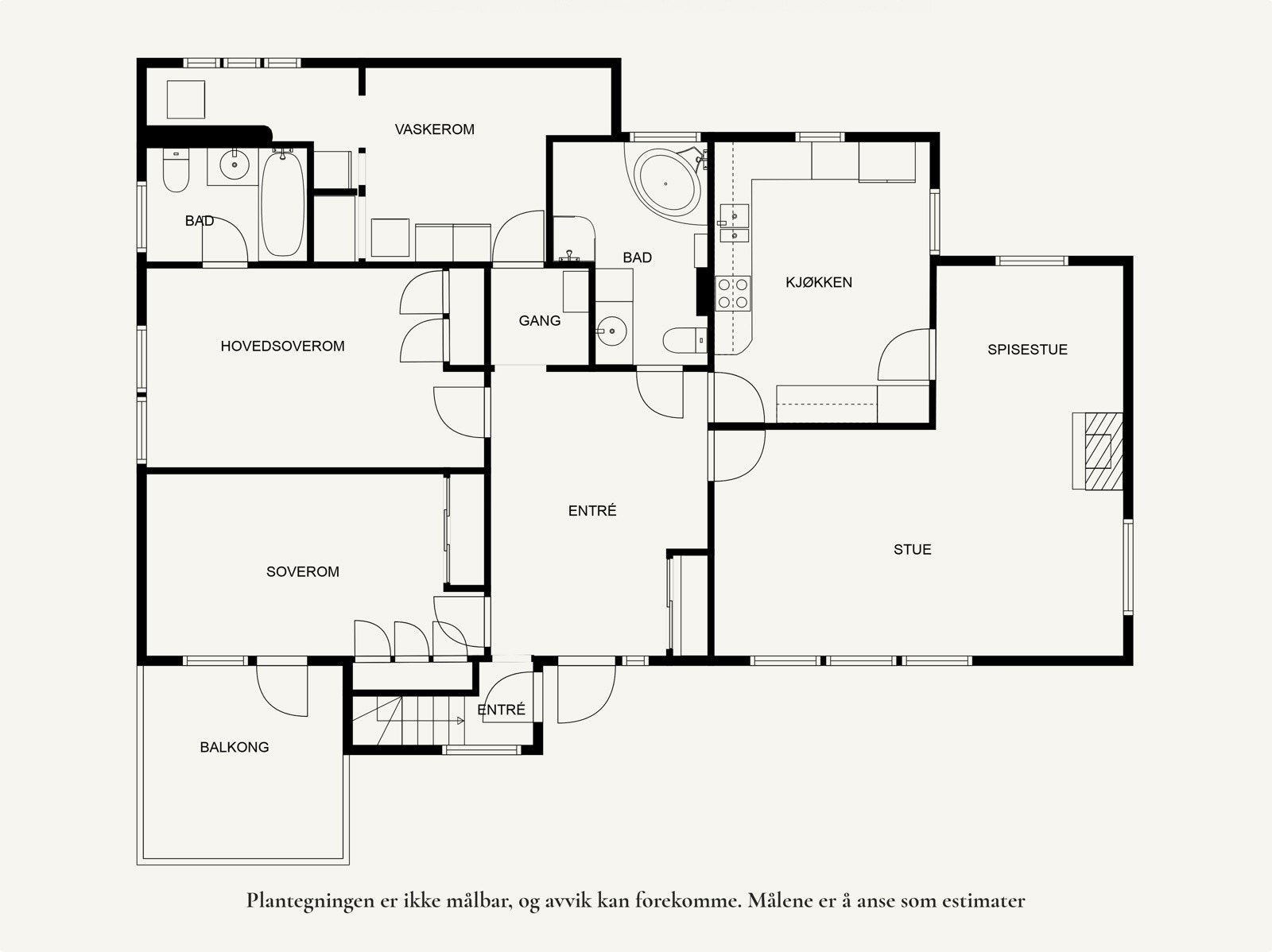Plantegning. Galleribilde