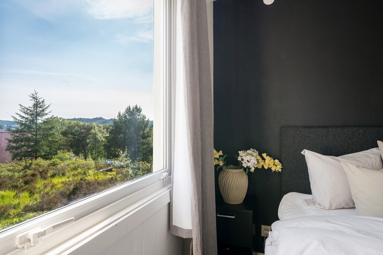Herlig utsikt fra soverommet! Galleribilde