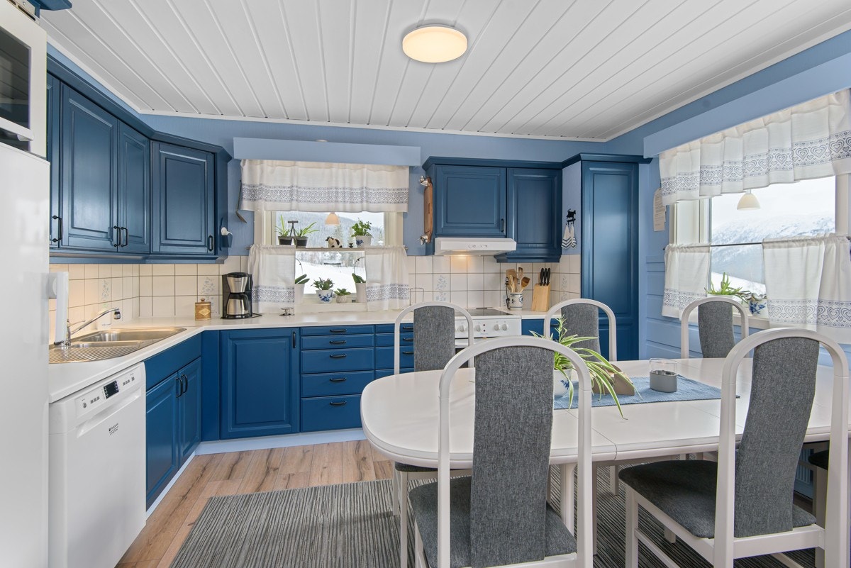 Kjøkken, sokkelleilighet Galleribilde