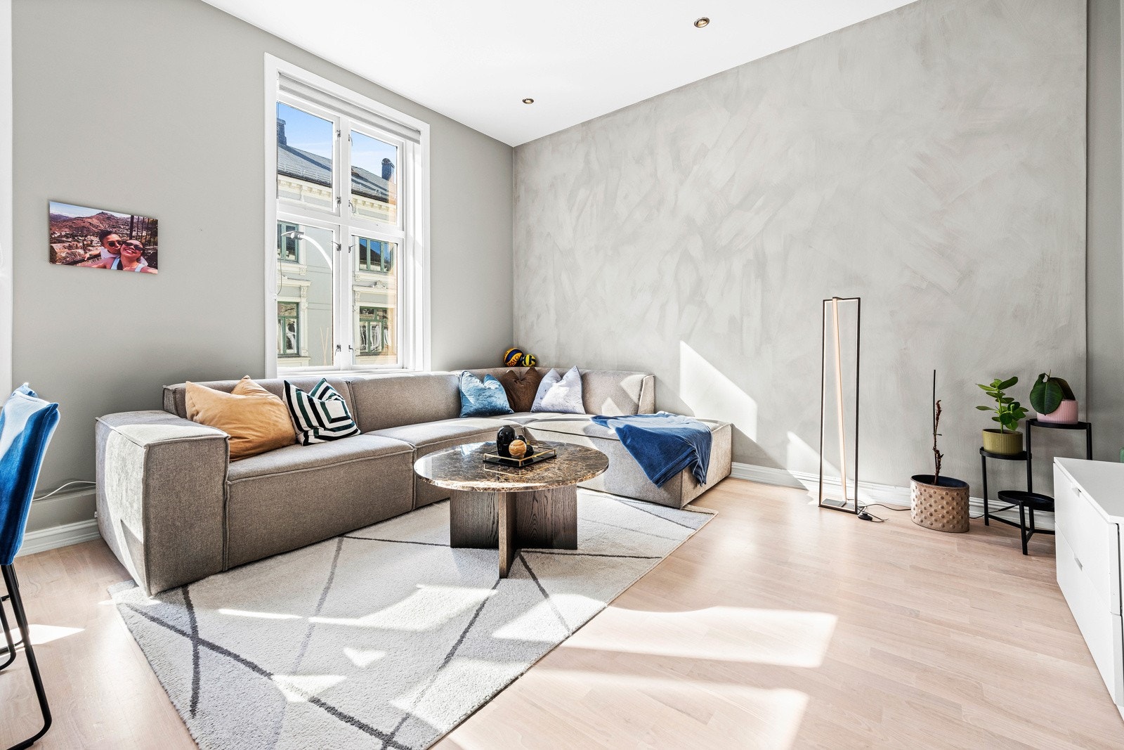 Godt med lys inn i leiligheten Galleribilde