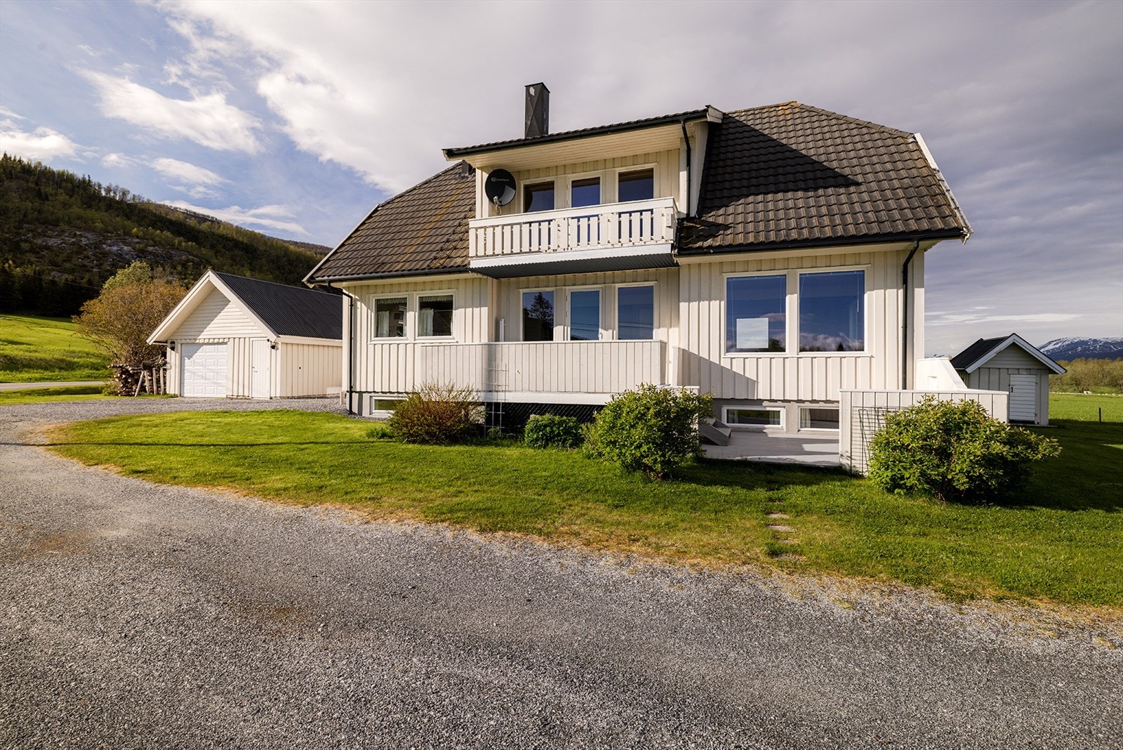 Ny frostsikker utekran montert i 2019. Galleribilde