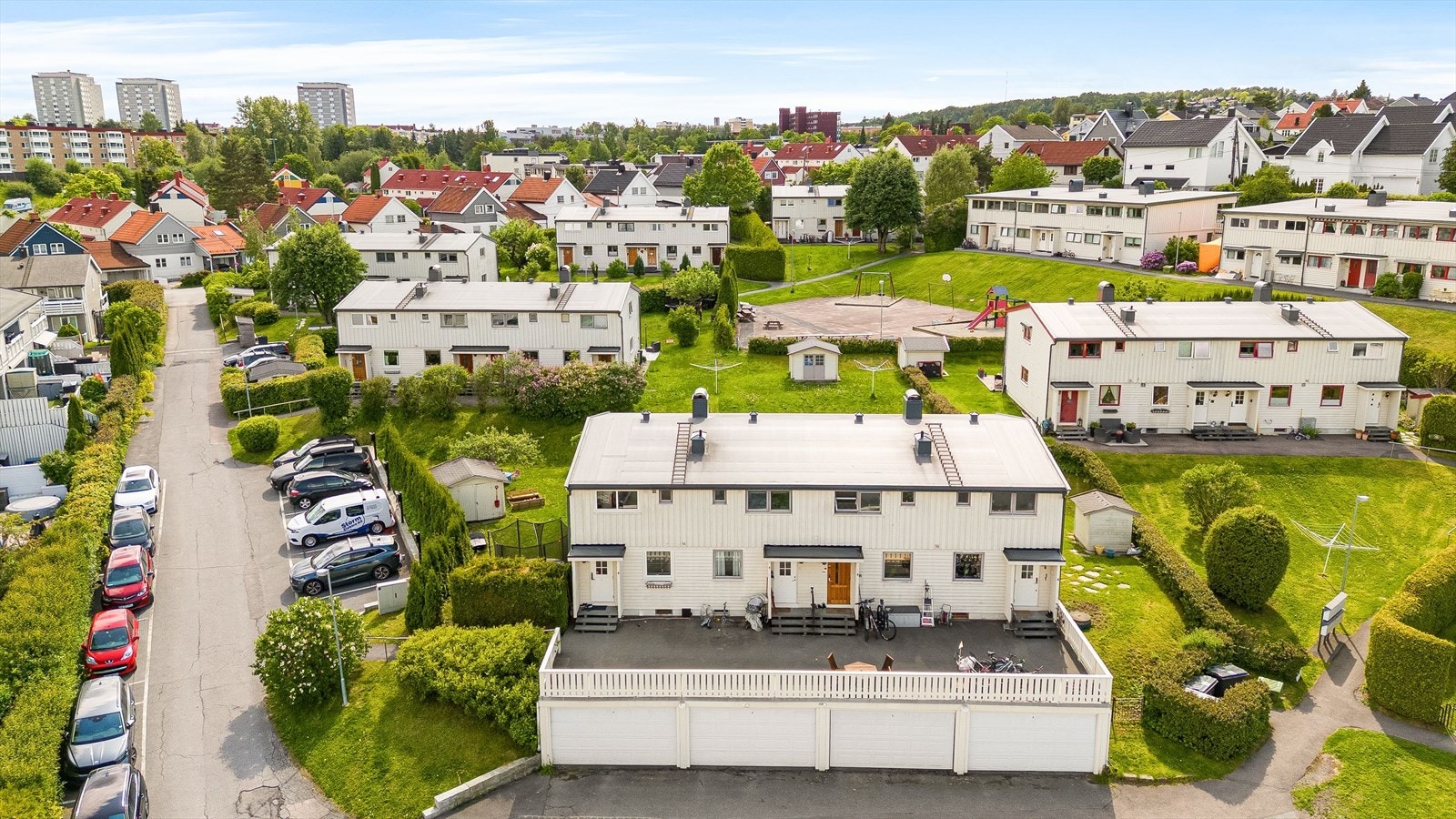 Høyenhall er et barnevennlig område med nærhet til Solfridbakken barnehage og Høyenhall skole. Galleribilde