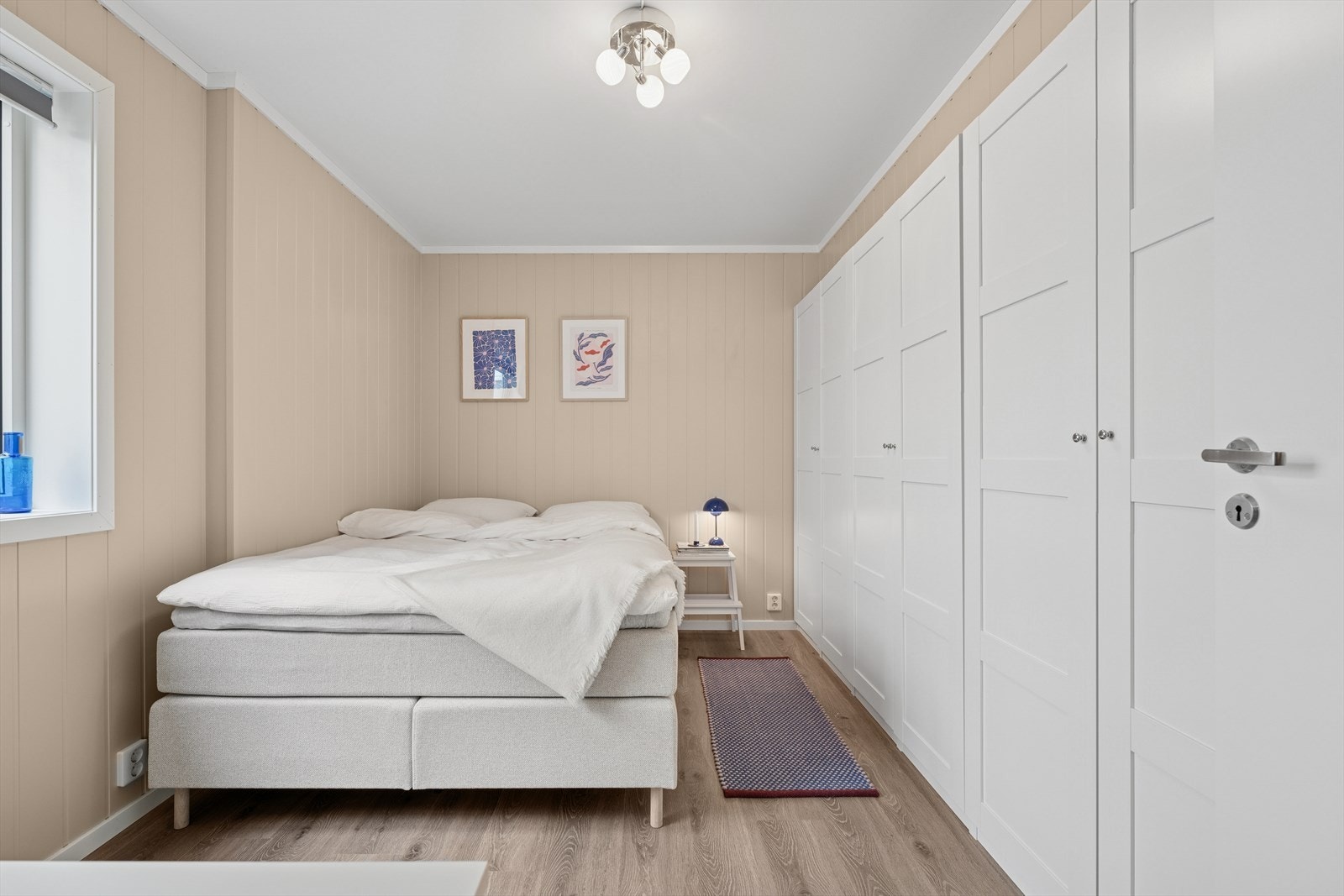 - Leiligheten har to soverom, hvor begge har plass til å innrede med både dobbeltseng og garderobeskap- Galleribilde