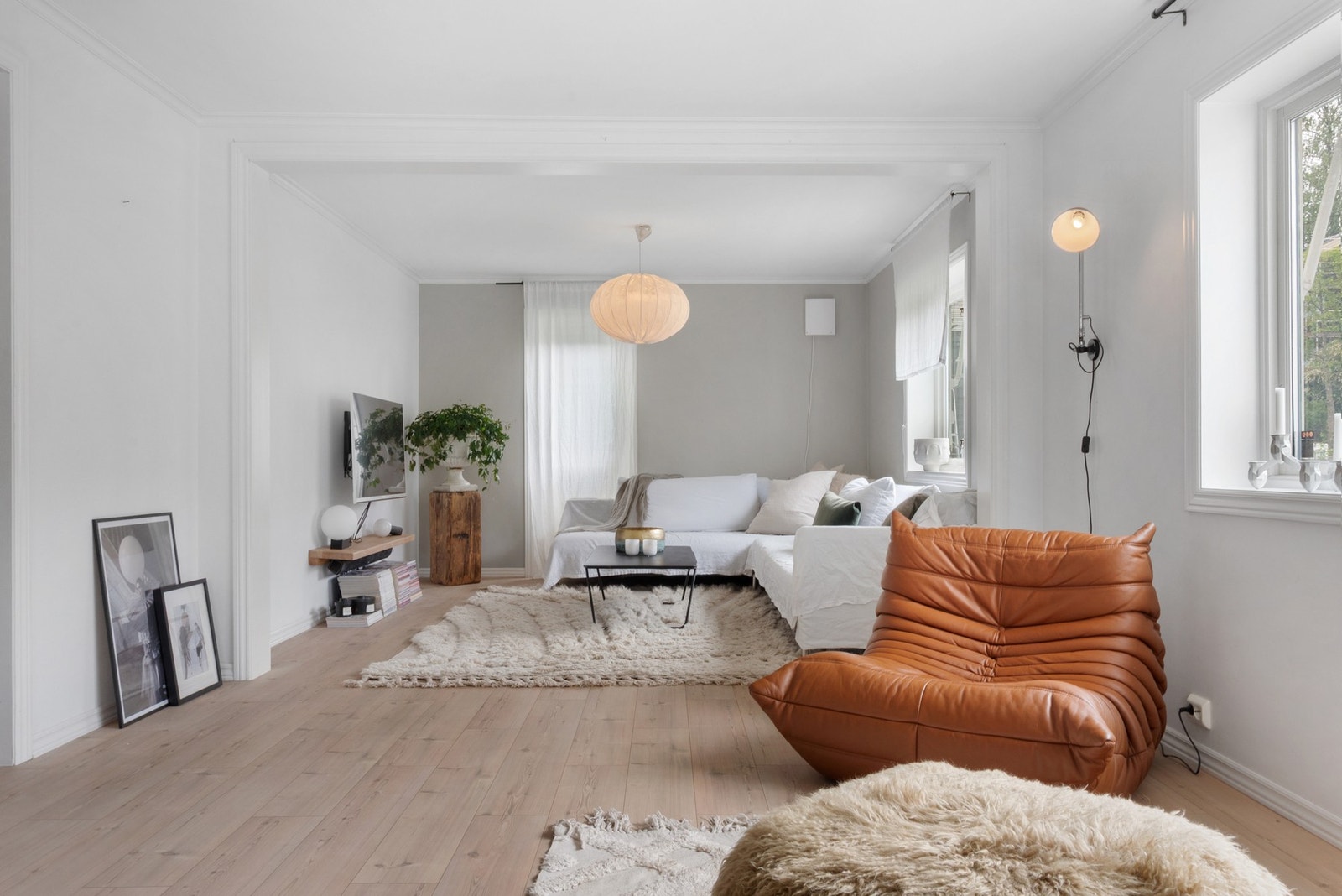 Vindusflatene sikrer godt med lysinnslipp Galleribilde