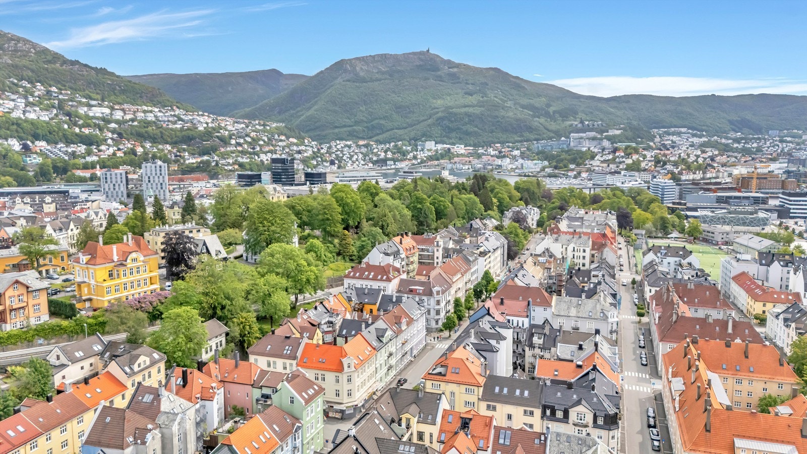Flotte turmuligheter både med Fløien, Ulriken og Løvstakken innen rekkevidde med sine flotte stier og utsiktspunkter. Galleribilde