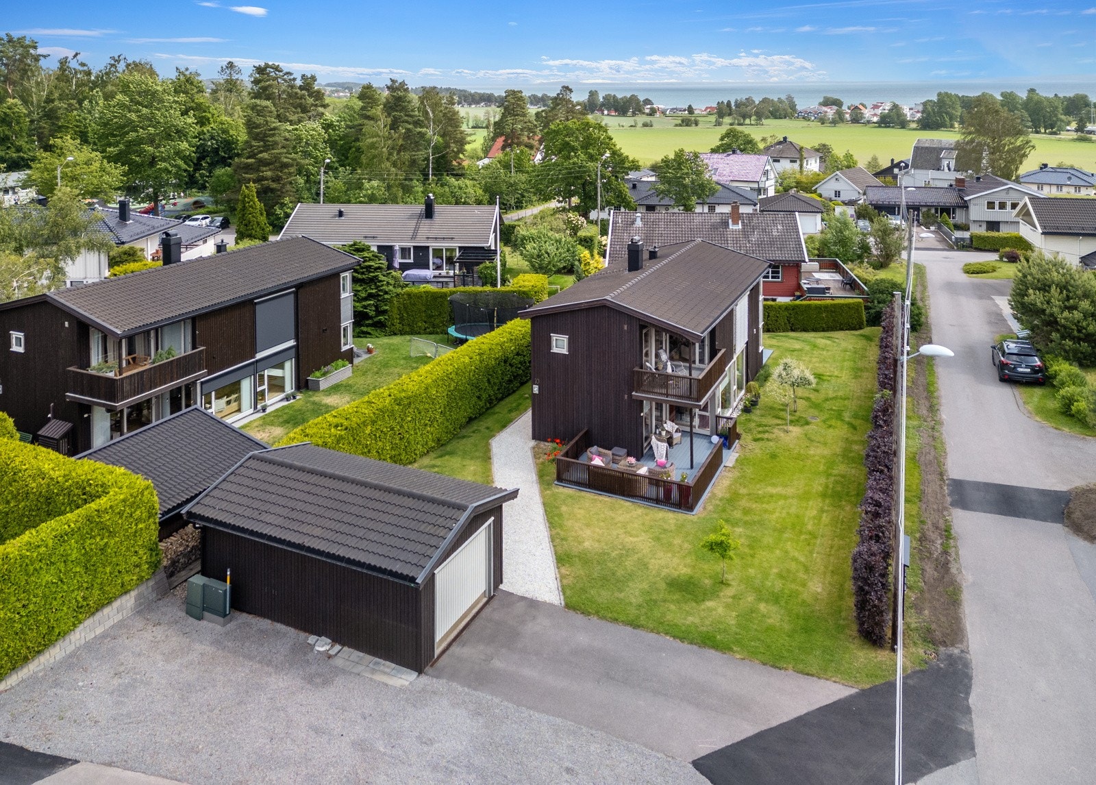 Kort vei til sjø og strand Galleribilde