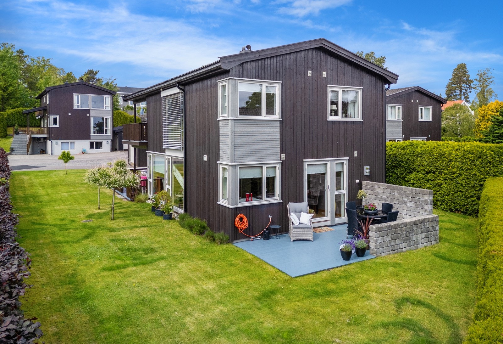 Terrasse ved kjøkkenet Galleribilde