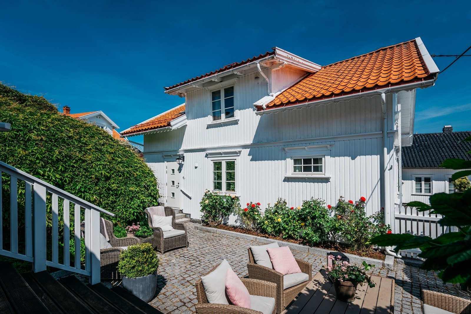 Rose`, cider eller P-max. Denne uteplassen skal holde væskenivået i vater Galleribilde