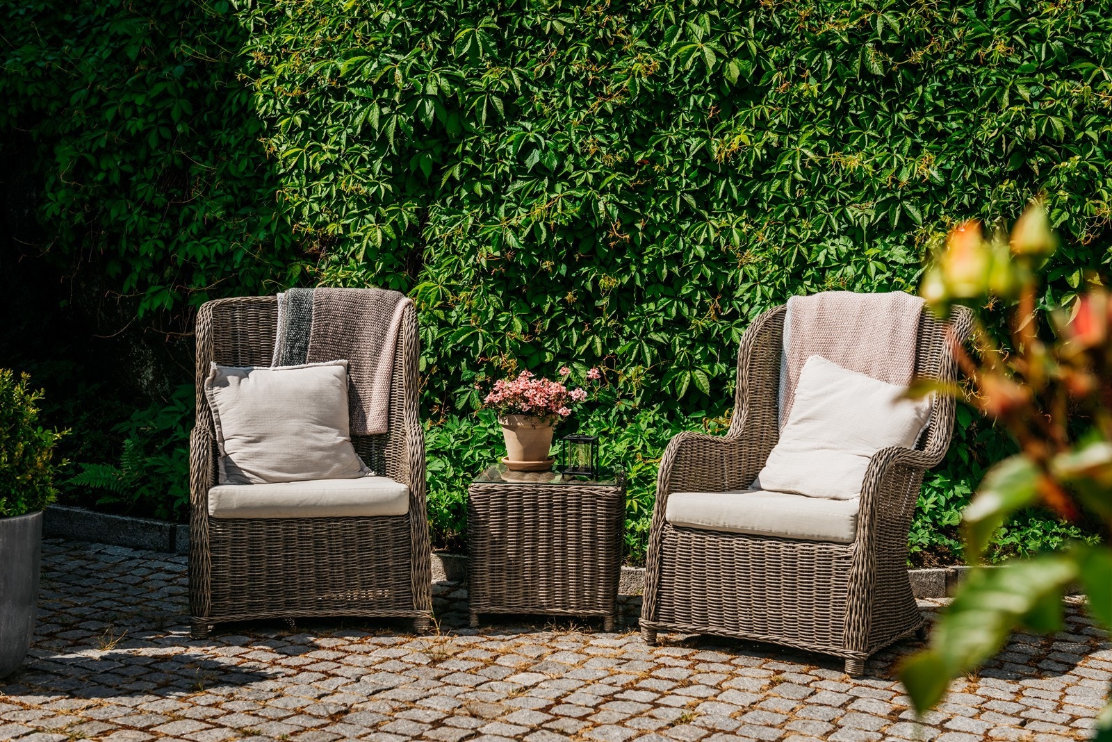 Verdens flotteste levegg får du her i disse grønne omgivelsene Galleribilde