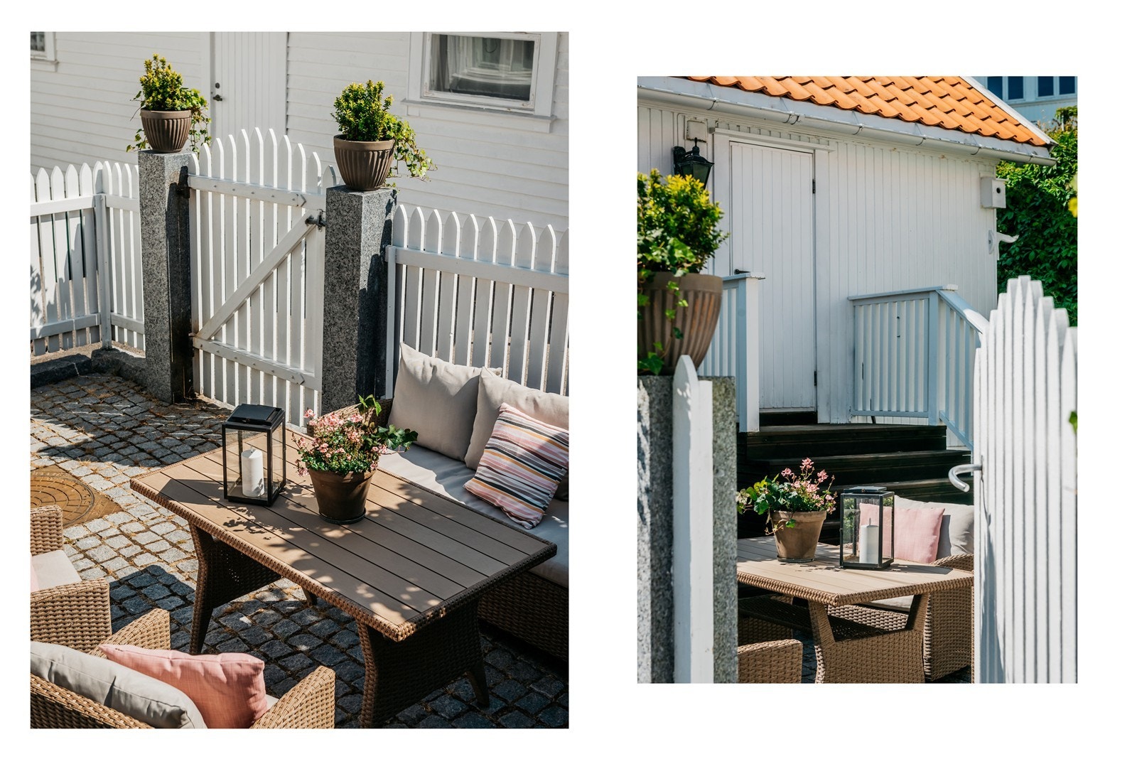 Sjekk denne uteplassen her. Laget for hygge og lange kvelder Galleribilde