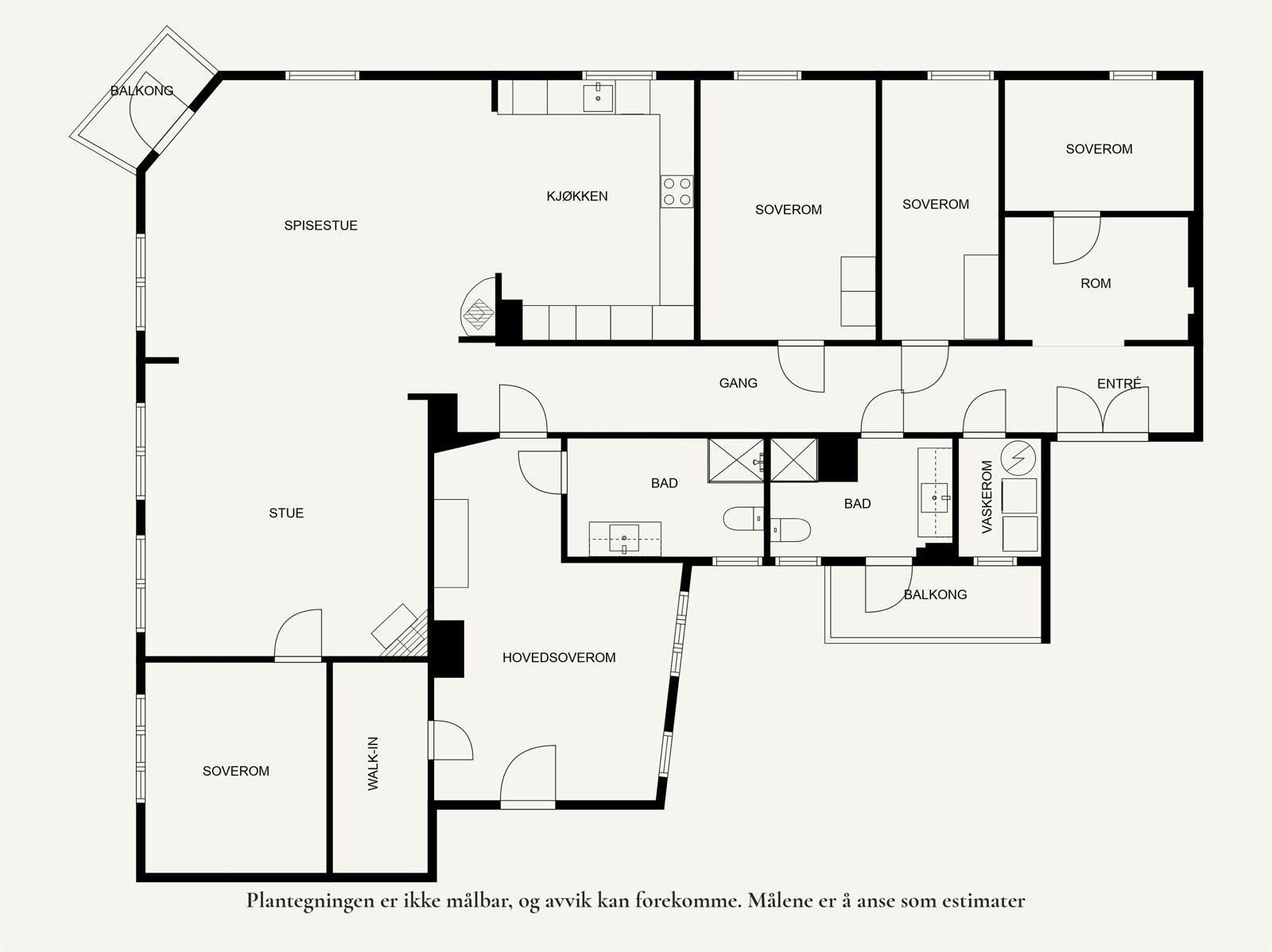 Plantegning. Galleribilde