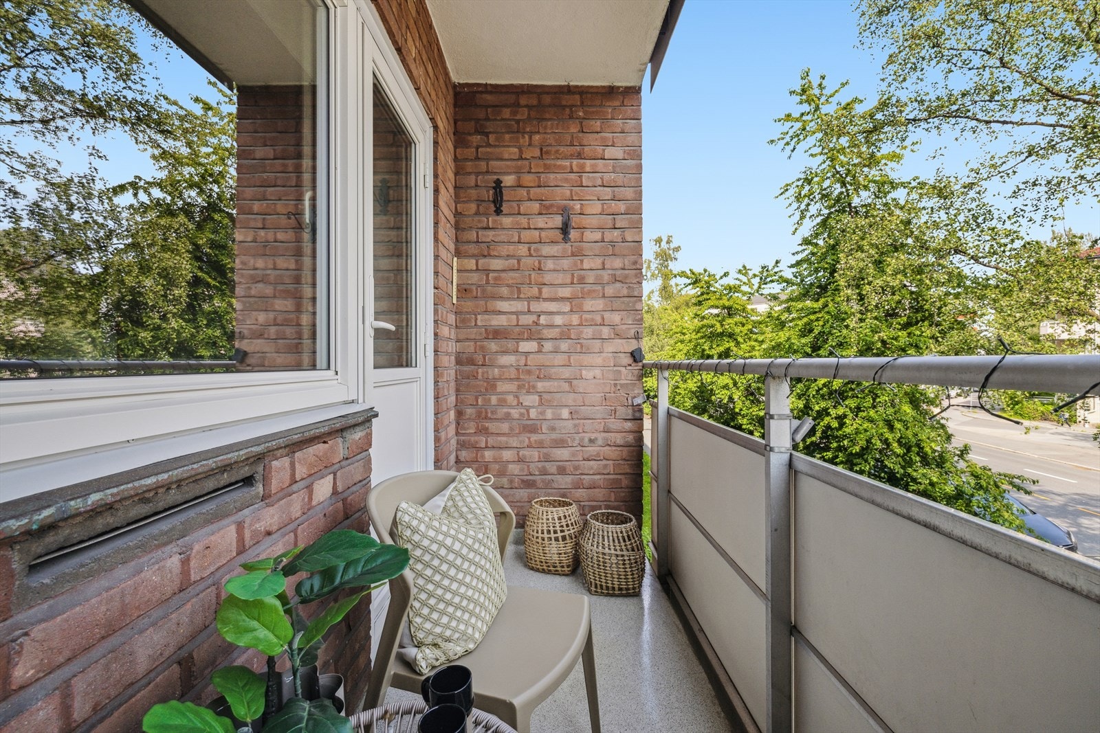 Her kan man nyte morgenkaffen Galleribilde