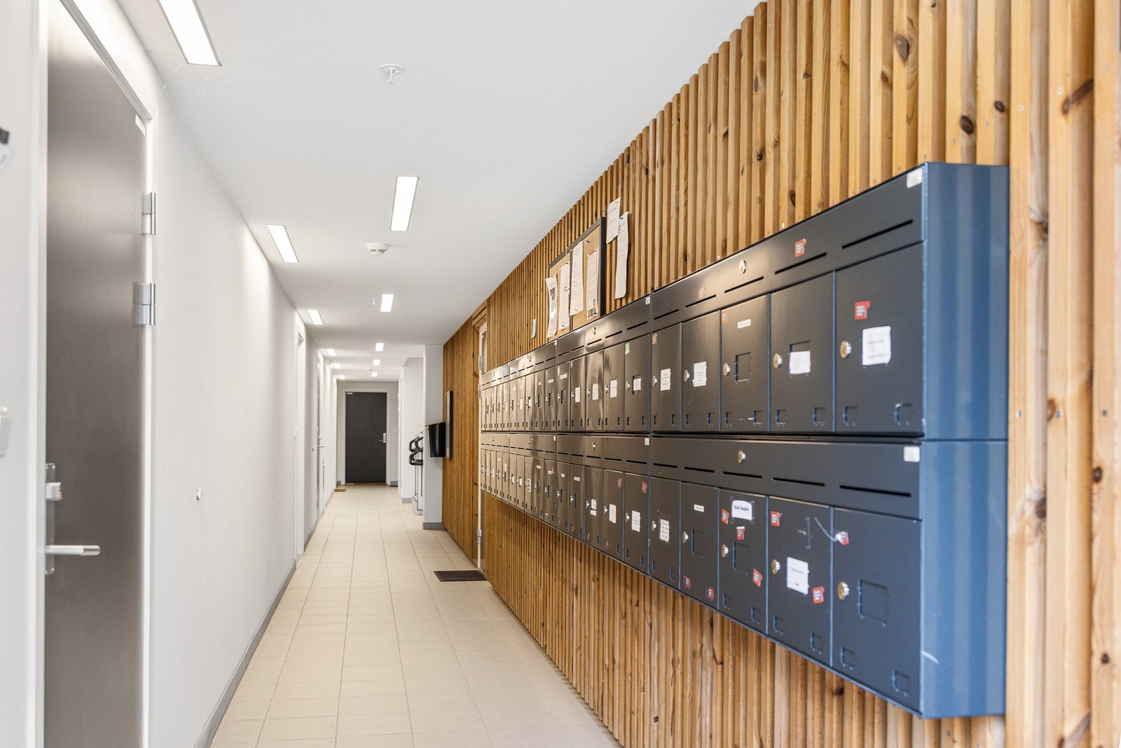 Felles inngangsparti. Det er heis i bygget. Galleribilde