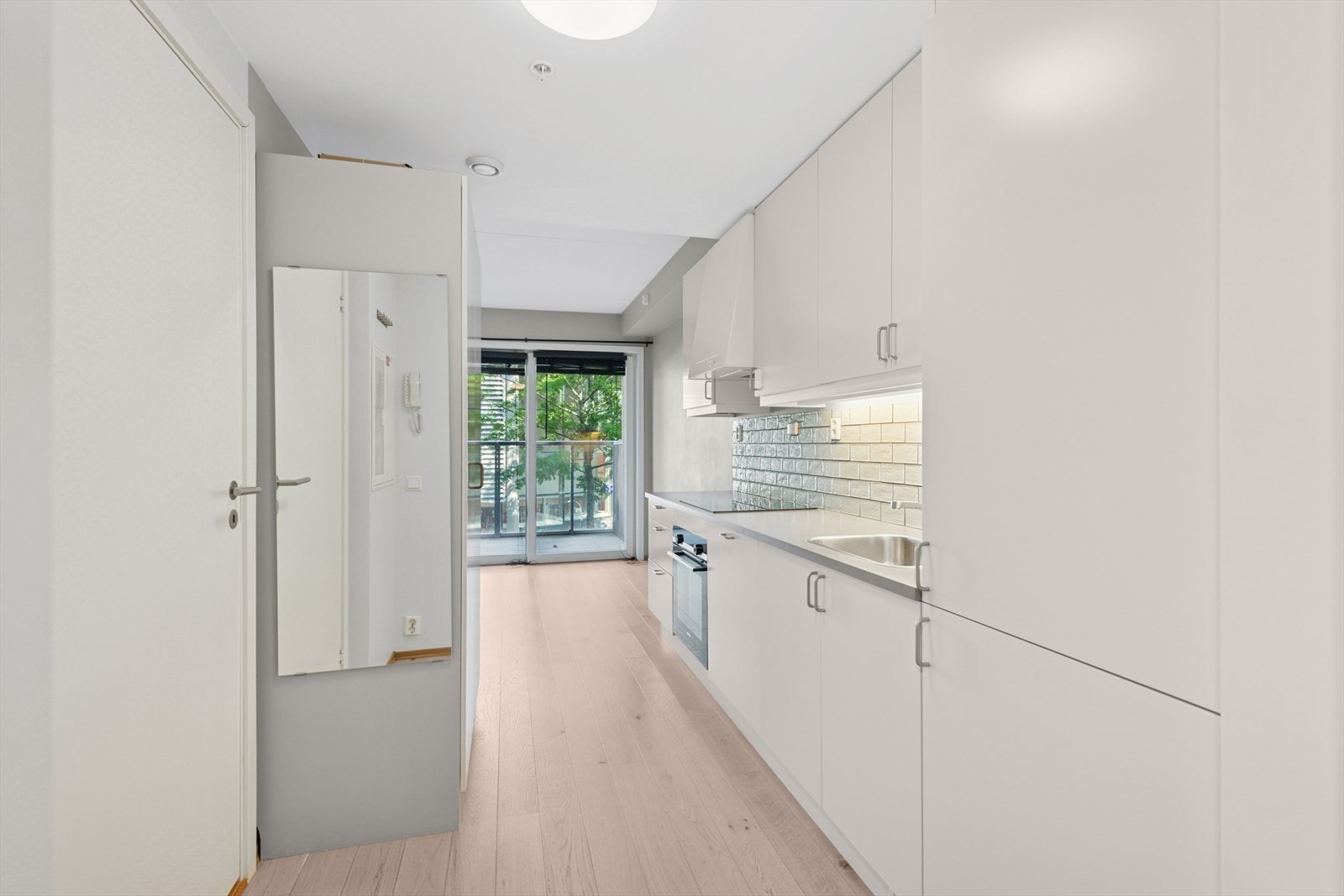 Det er vannbåren gulvvarme i alle rom. Galleribilde