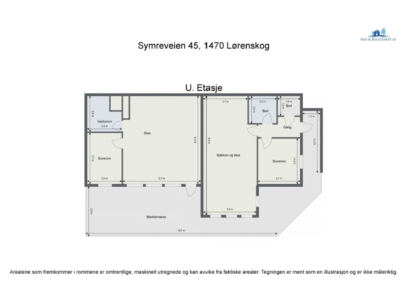 Planskisse u.etg Galleribilde