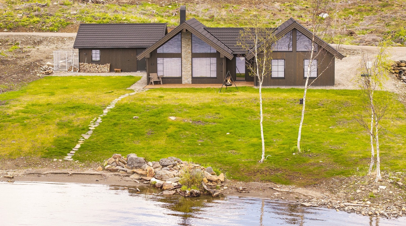 Flott fritidsbolig i Kvenntangveien 32 i Lierne presenteres for salg! Galleribilde