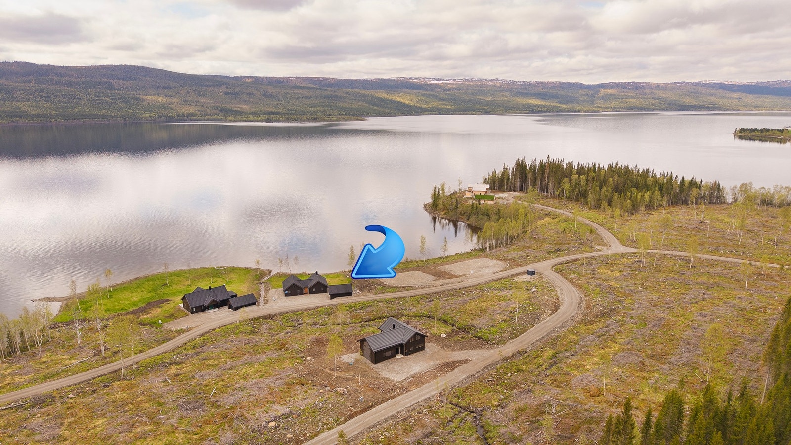 Trivelige uteomgivelser med fine muligheter for å nyte både utsikt og natur Galleribilde