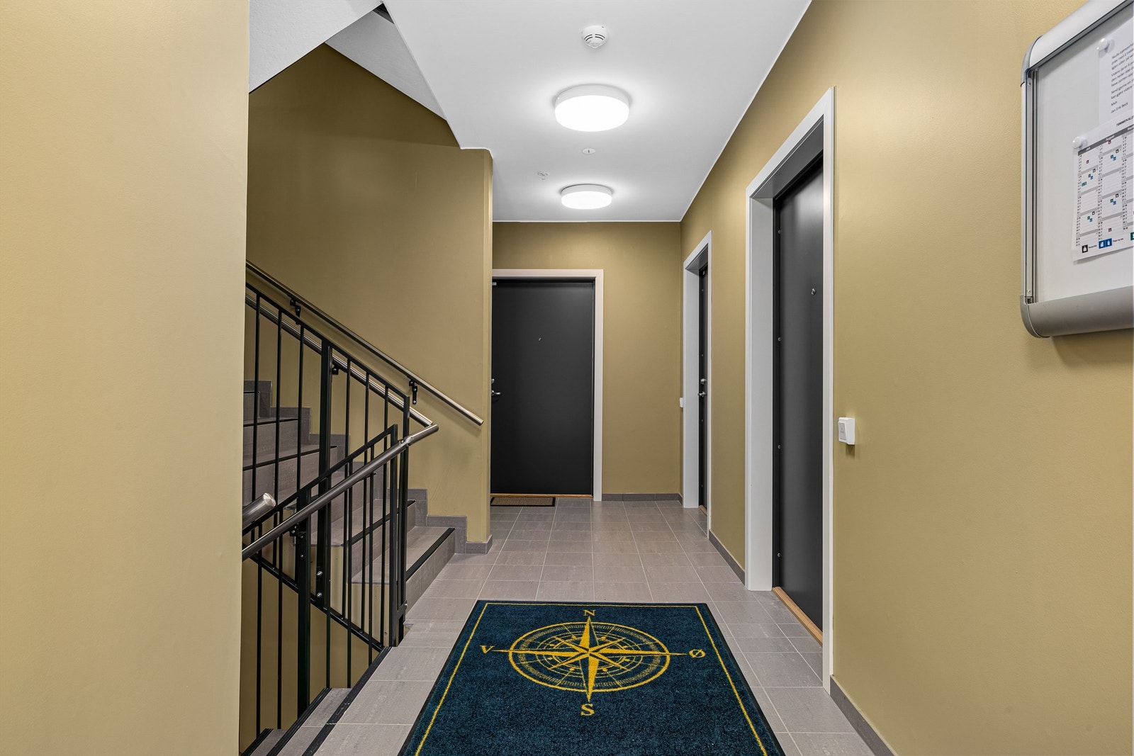 Leiligheten er den andre til høyre. Galleribilde