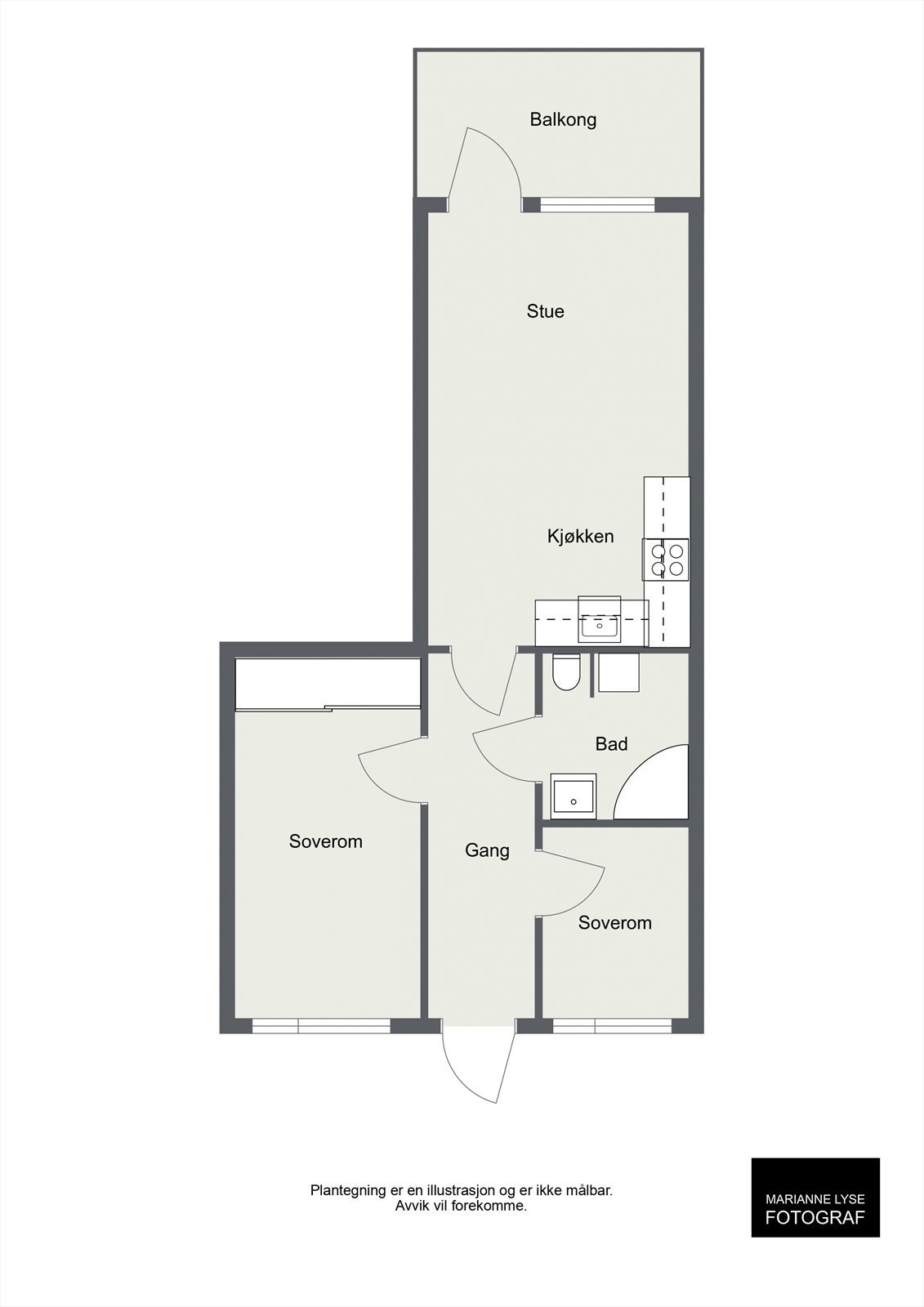 Plantegning. Galleribilde