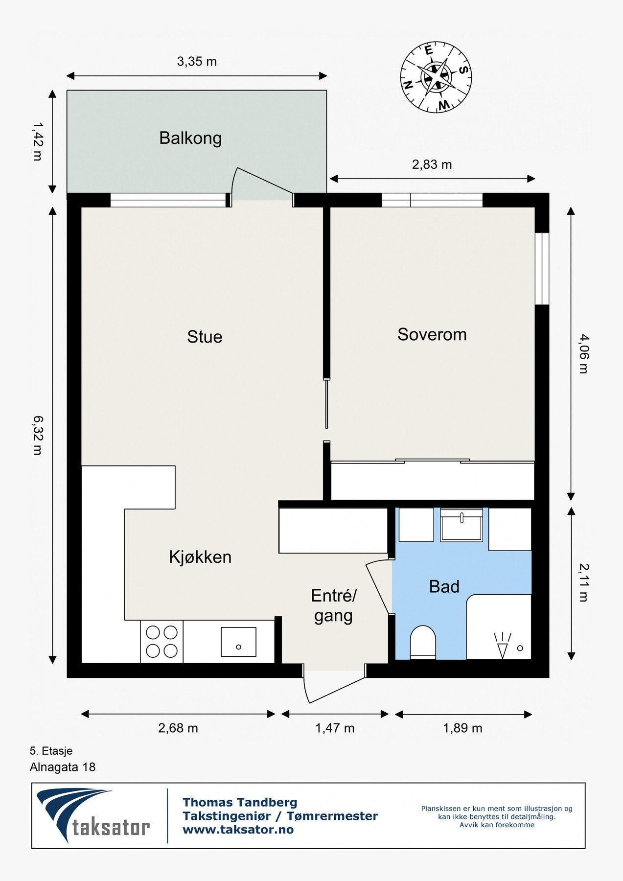 Planløsning. Galleribilde