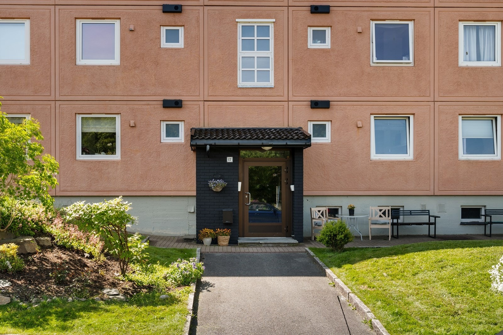 Leiligheten ligger i 3.etasje Galleribilde