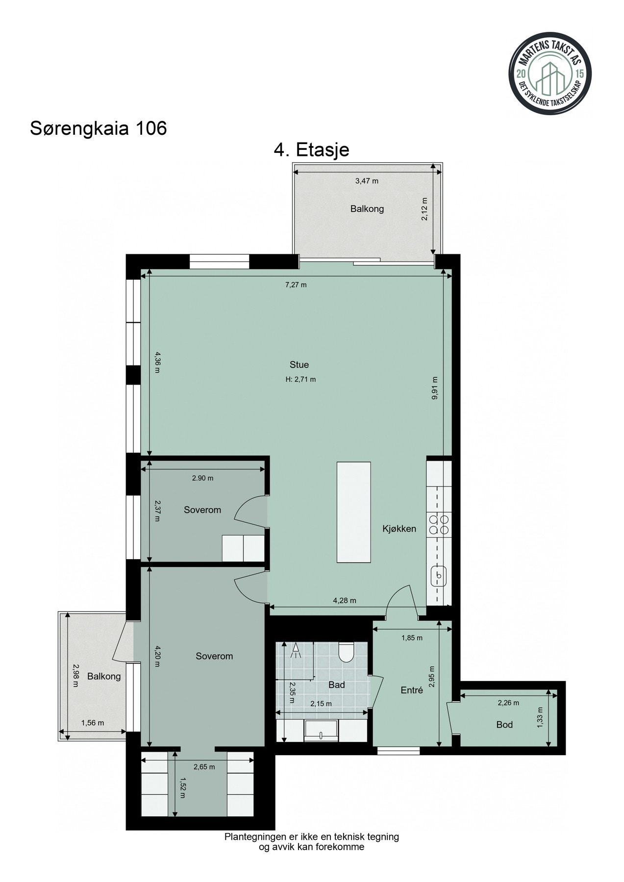 Plantegning. Galleribilde