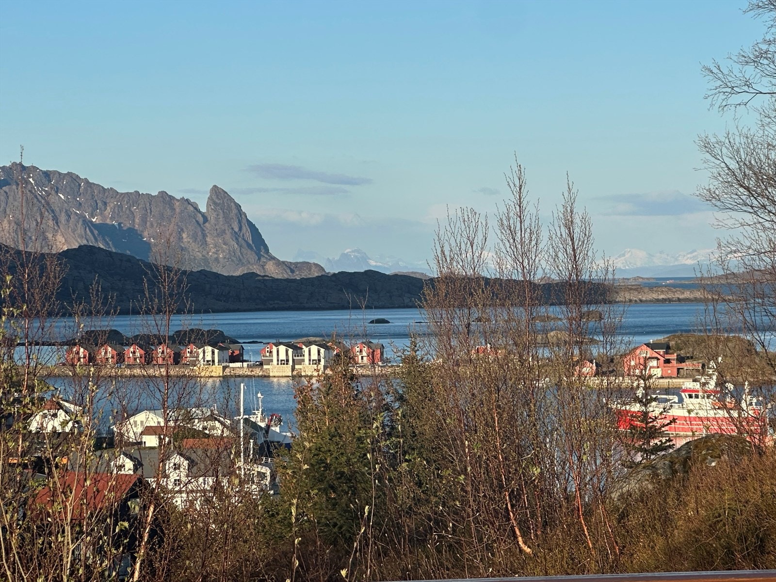 Utsikt fra terrasse Galleribilde