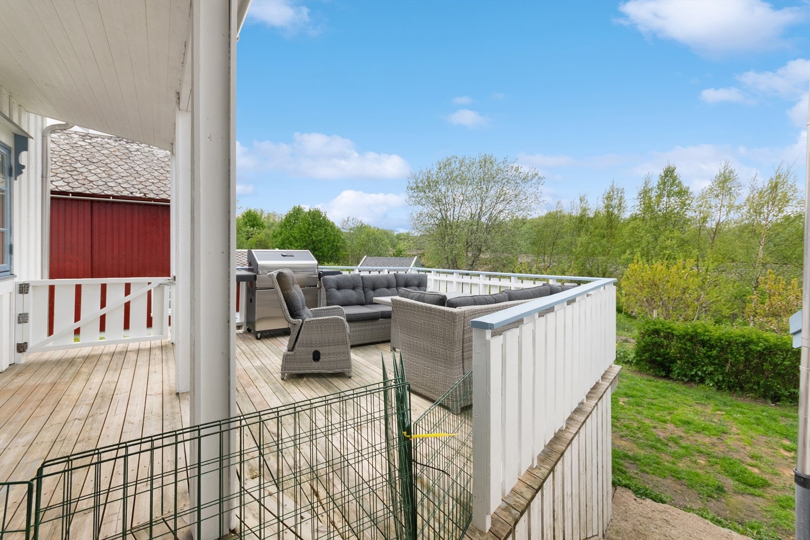 Veranda med utgang fra kjøkken Galleribilde