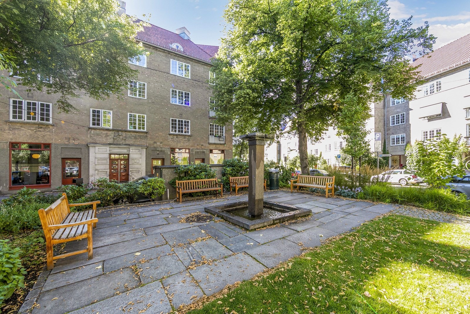 I hjertet av Jessenløkken finner du en en butikk og kafé. Galleribilde