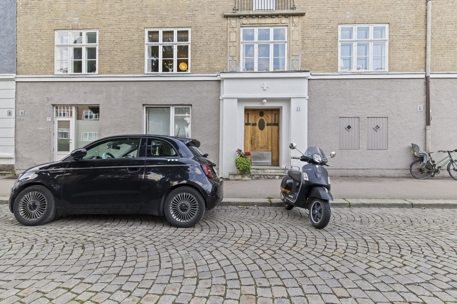 Inngangspartiet kombinerer stil og sjarm på en flott måte. Galleribilde