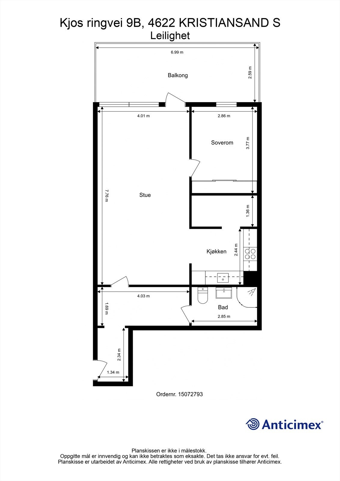 Plantegning Galleribilde