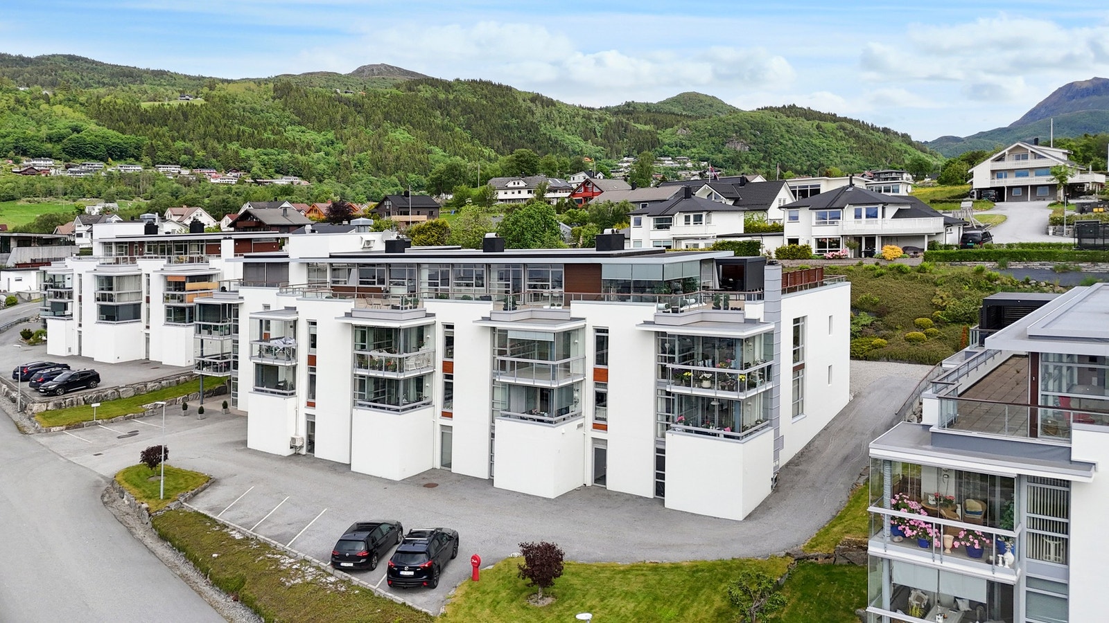 Dronefoto. Galleribilde