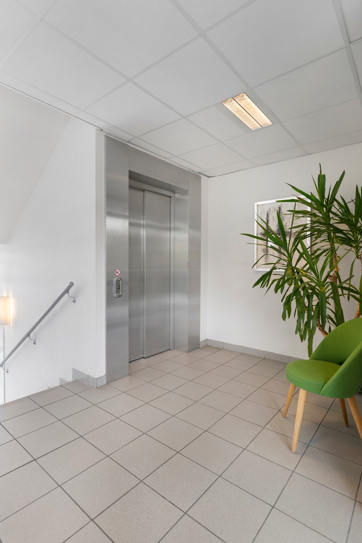 Meget pene fellesarealer i bygget. Galleribilde