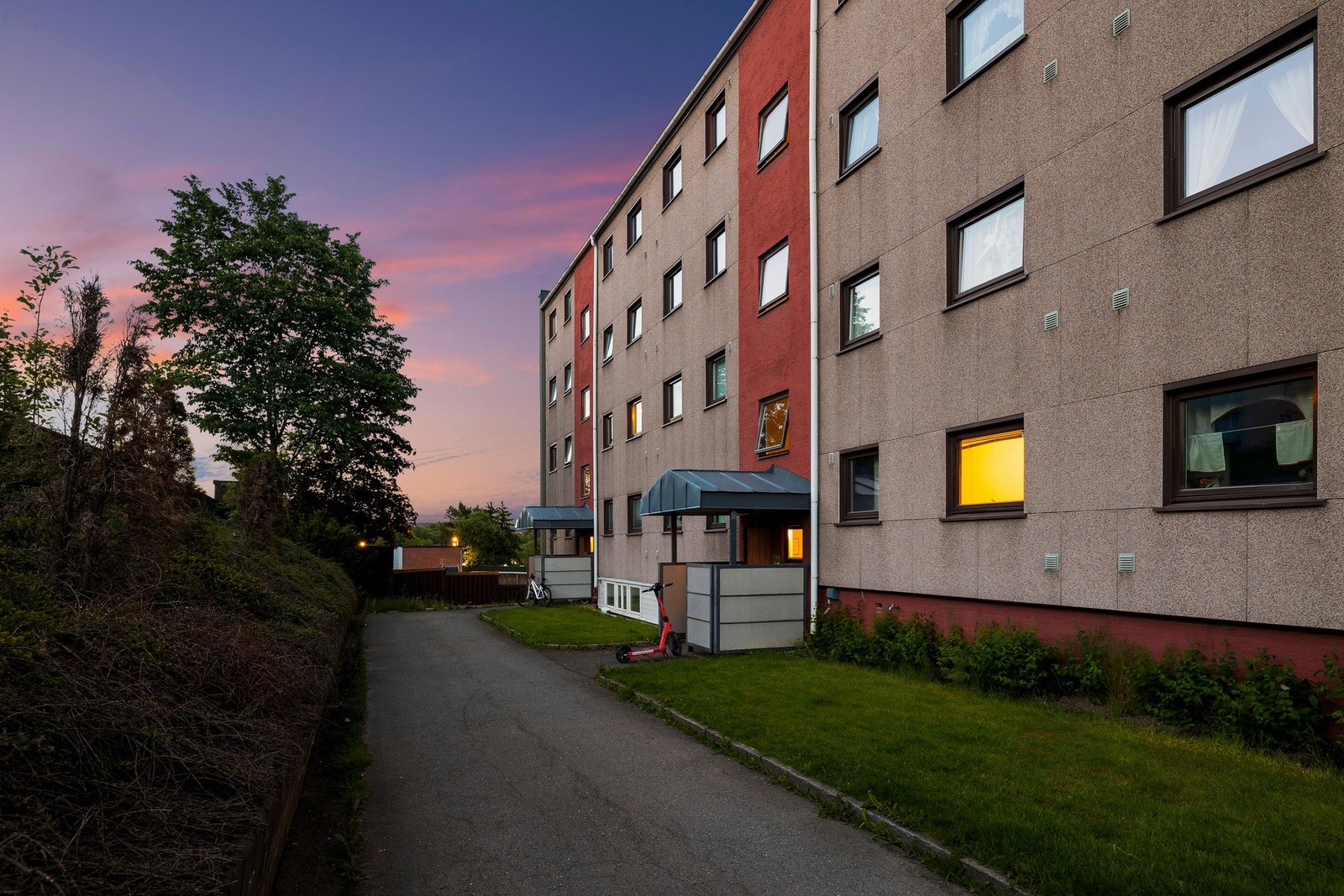 Fasade / inngangsparti. Galleribilde