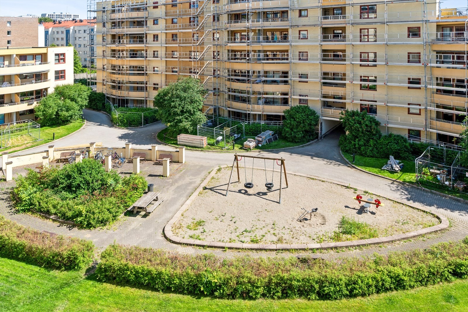 Sameiet Jordal Terrasse består av 315 seksjoner. Galleribilde