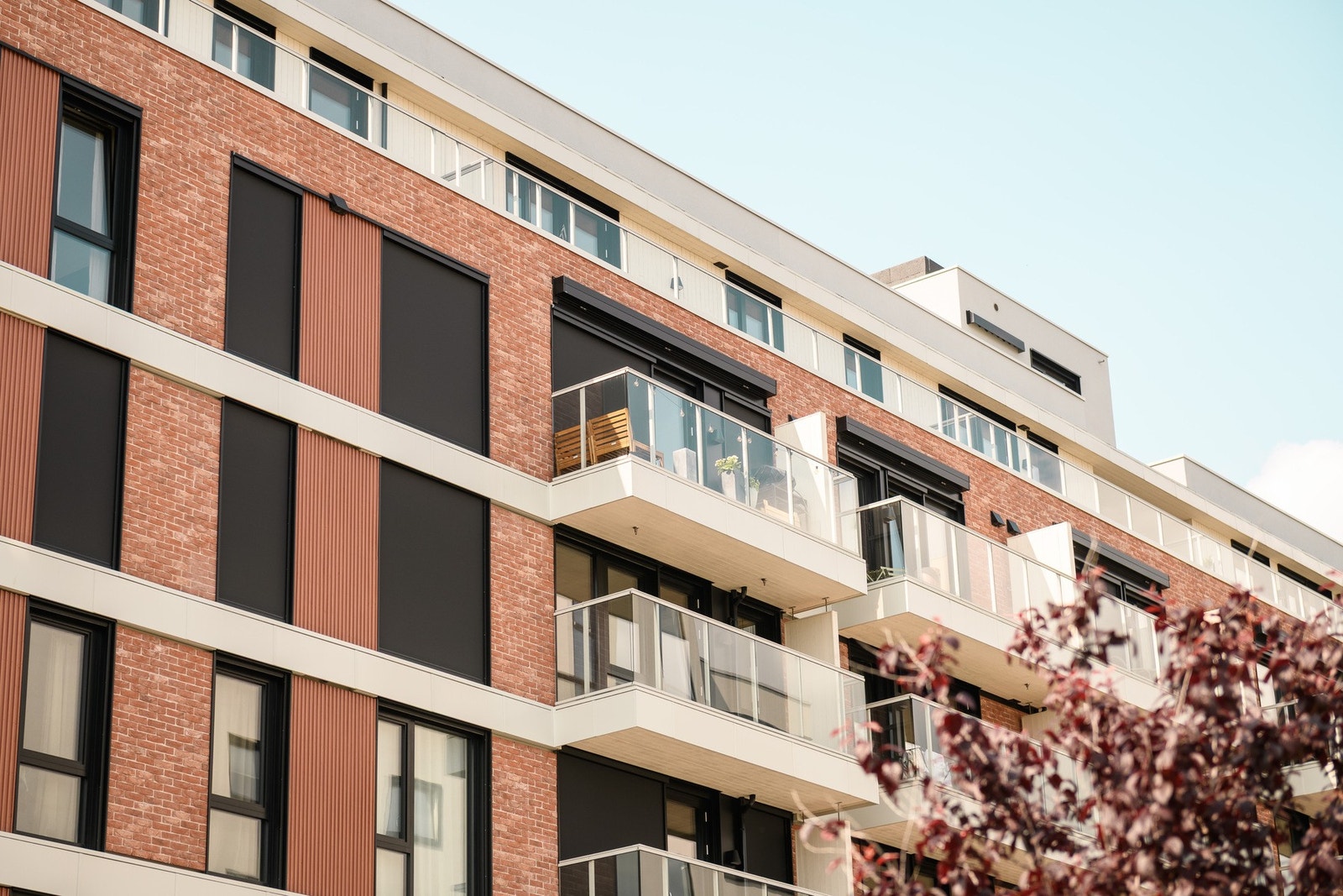 Fin fasade på bygget. Galleribilde