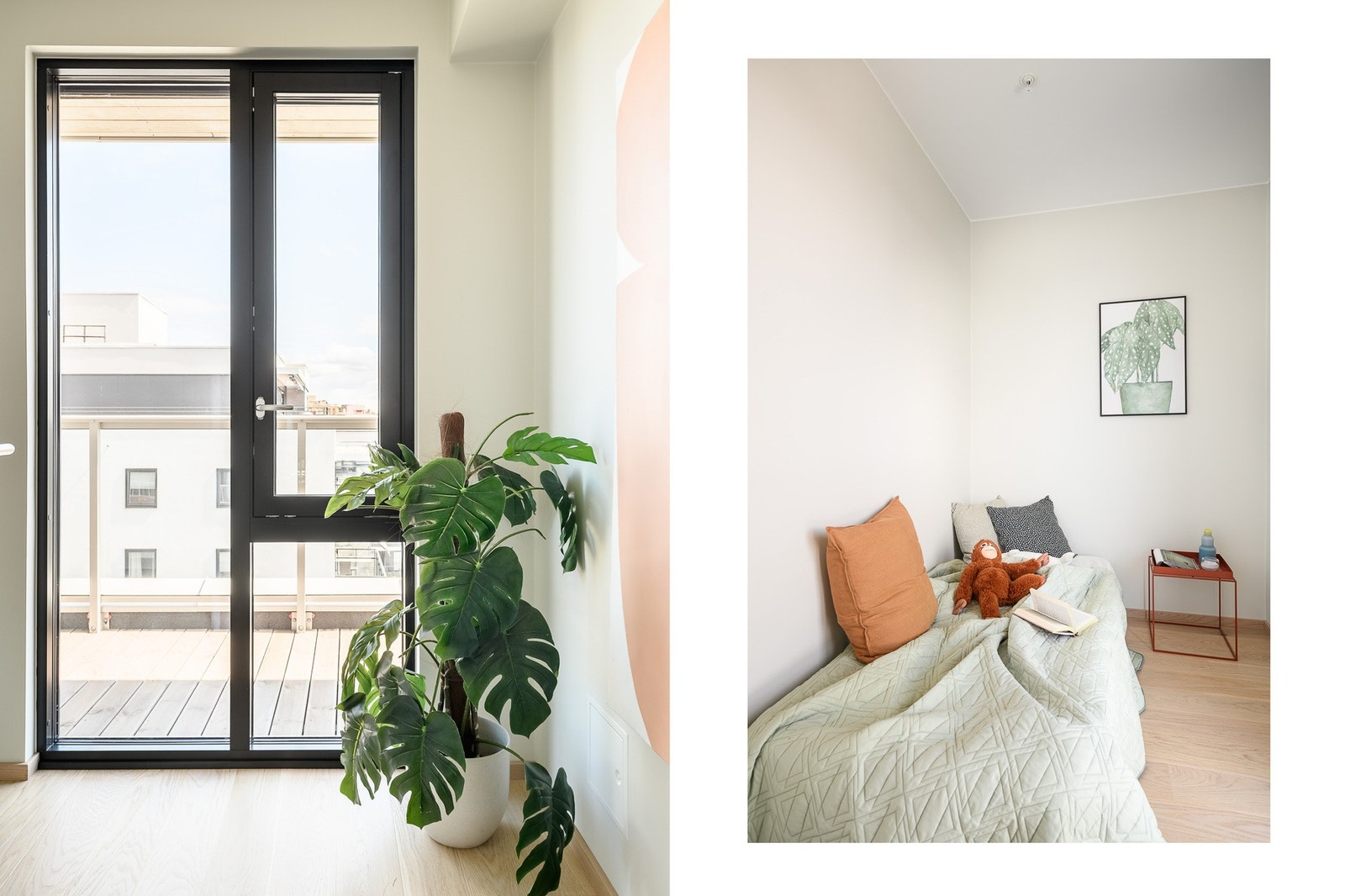 Fleksible i bruk - enten som barnerom, gjesterom eller ekstra kontor. Galleribilde