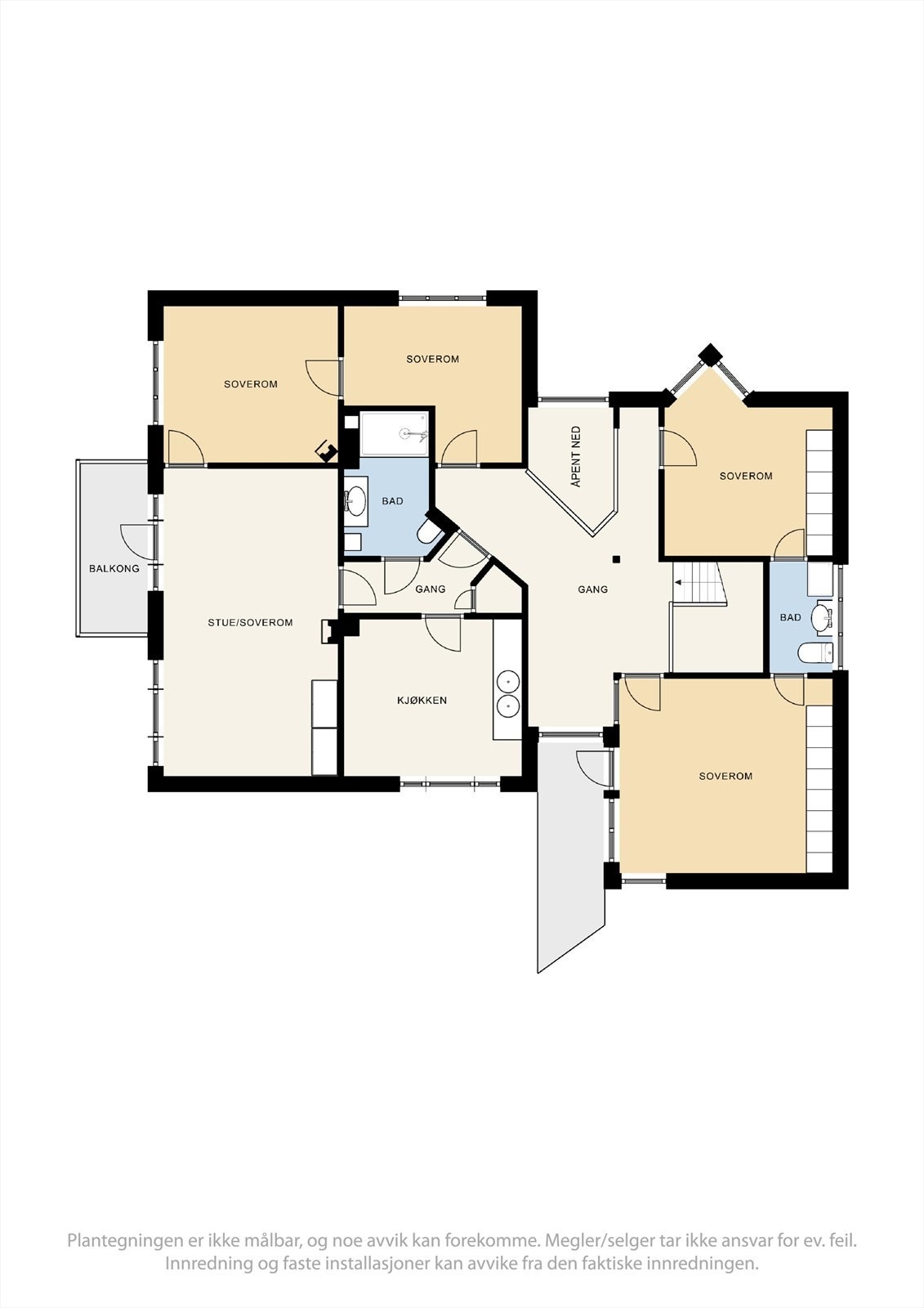 Plantegning 2.etasje. Galleribilde