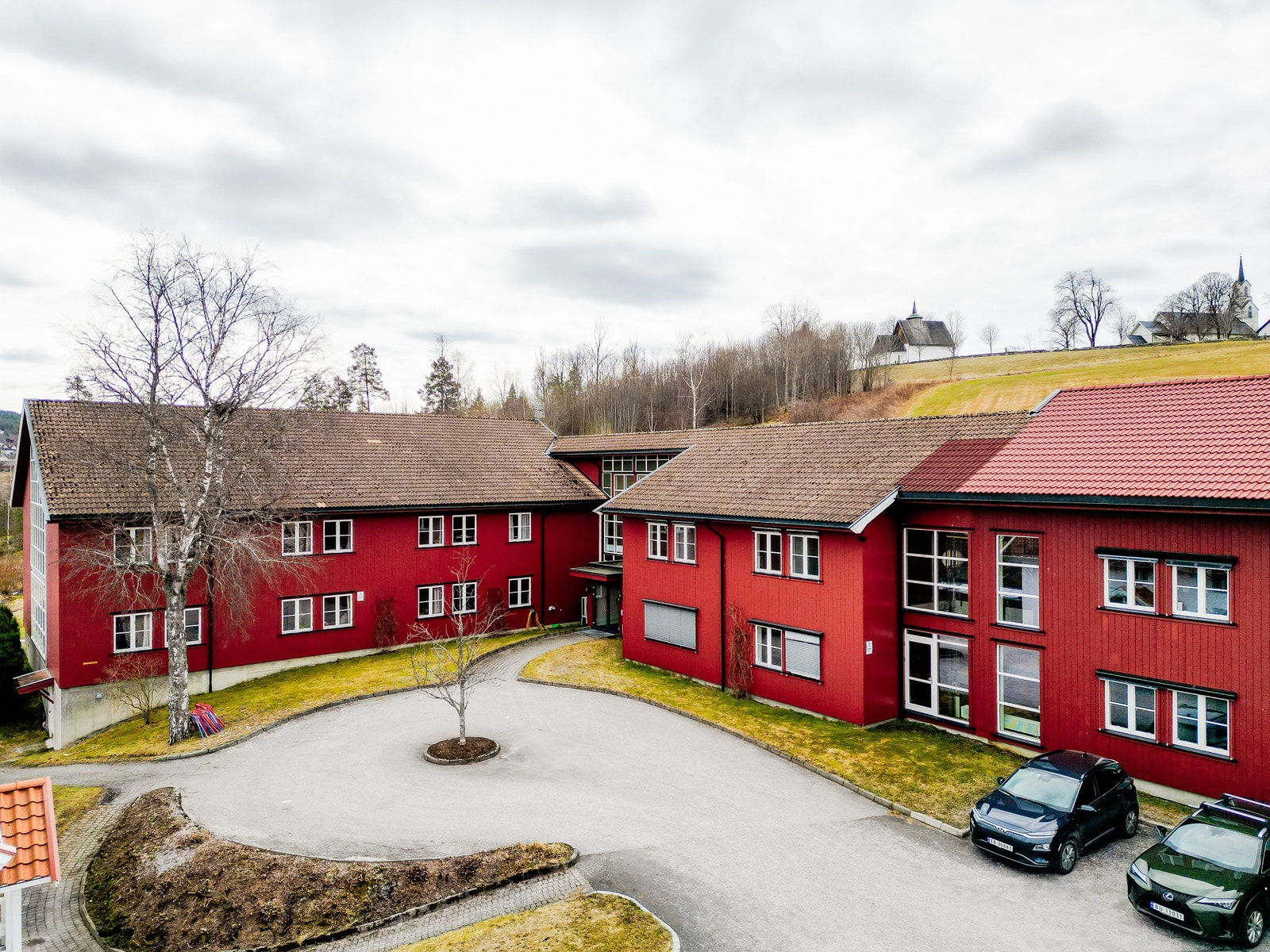 Inngangsparti Galleribilde