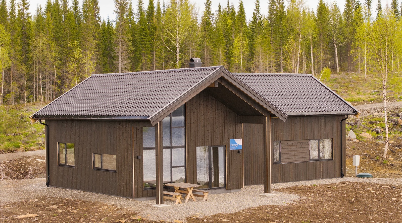 Flott hytte med familievennlige løsninger Galleribilde