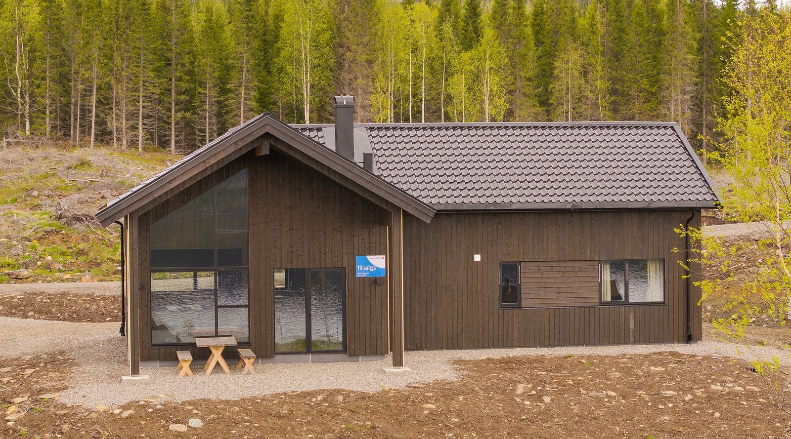 Fasadebilde. Galleribilde