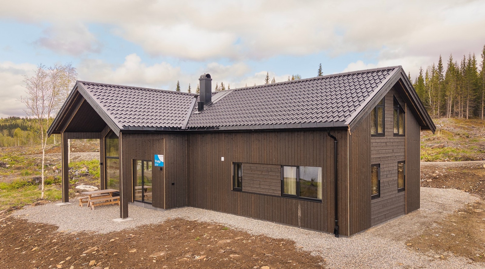 Fasadebilde. Galleribilde