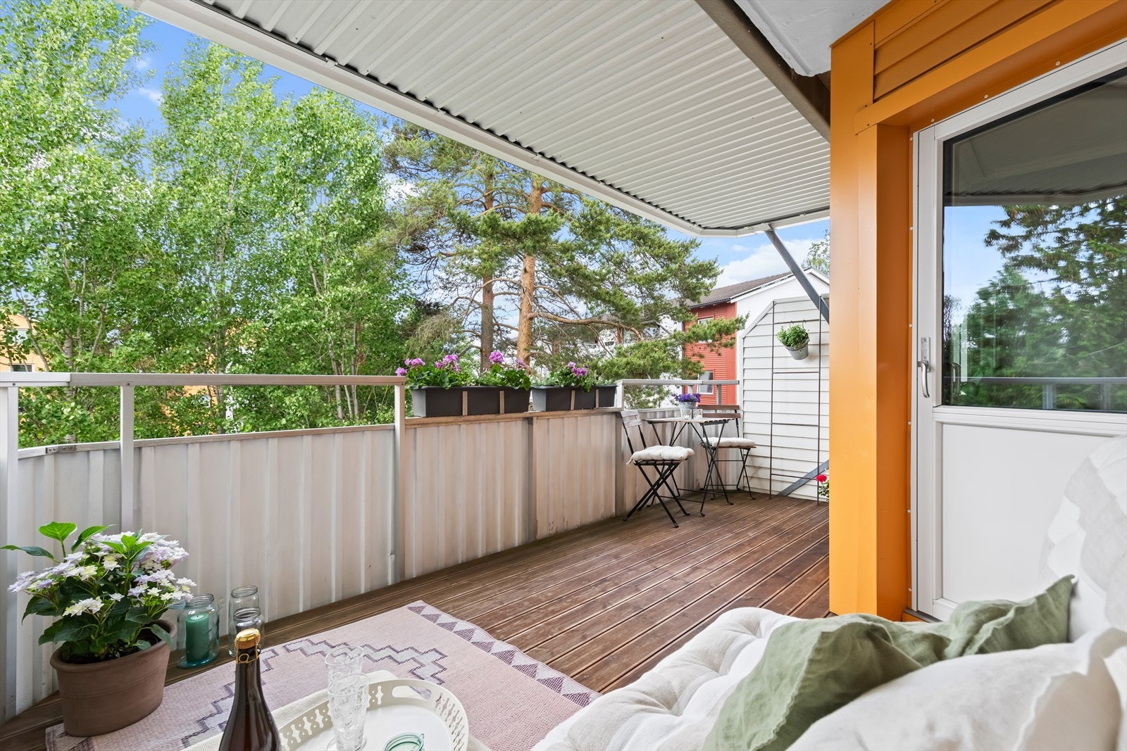 Balkongen er usjenert. Galleribilde