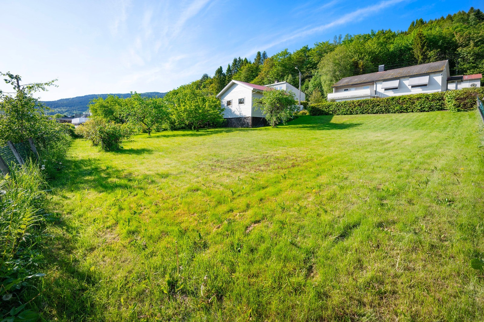 Kjøper plikter selv å sørge for tilknytning til vei, vann og avløp. Galleribilde