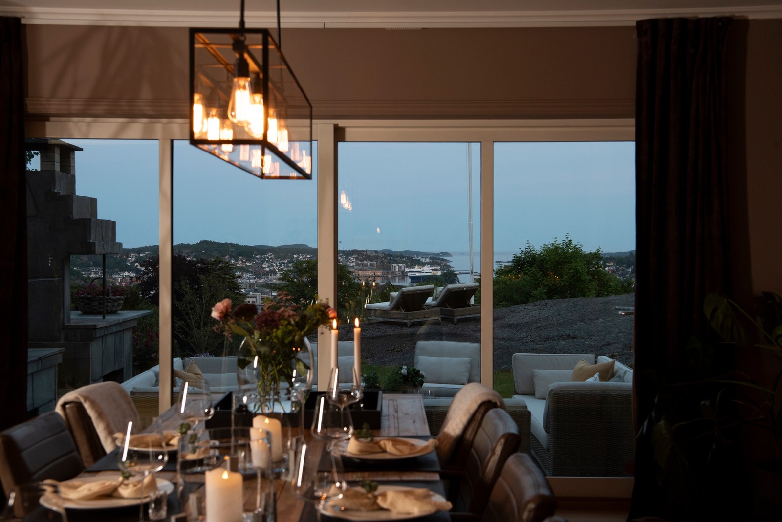 Like fin utsikt fra stuen Galleribilde